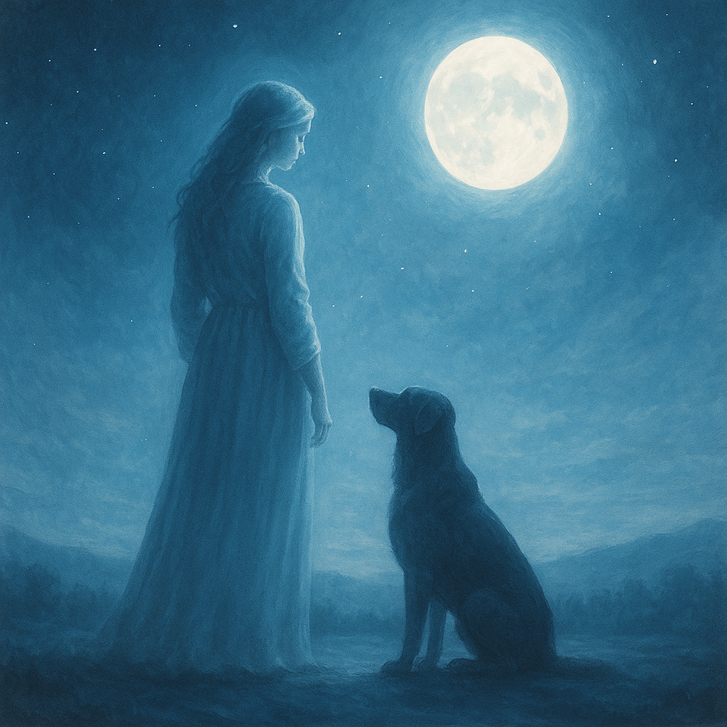 Dream Decoder hero image — night sky with moonlight and dream symbolism
